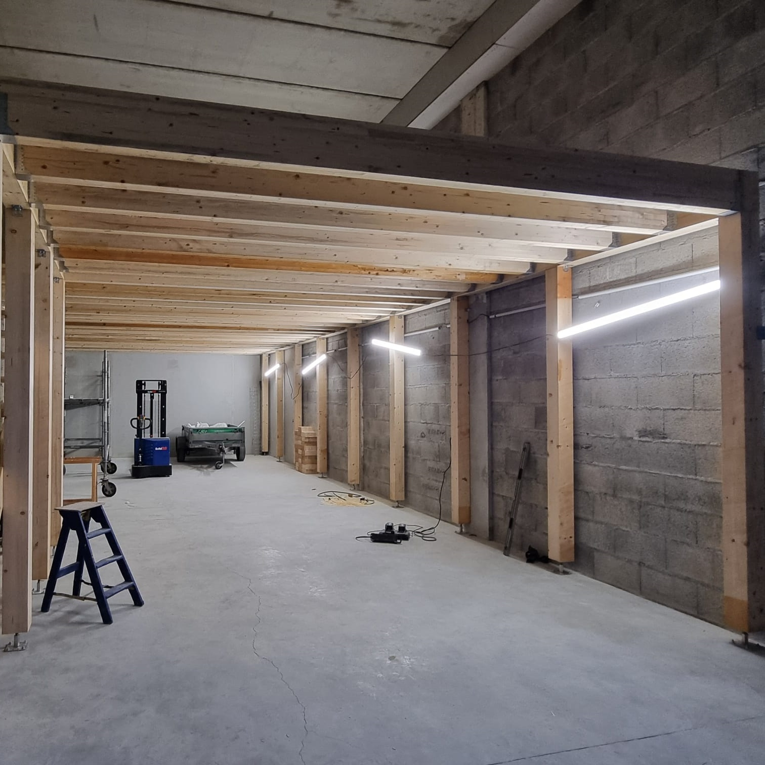 photo chantier garage